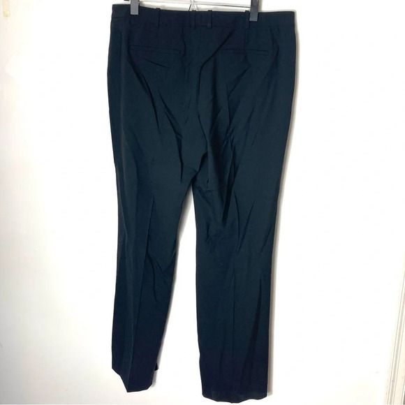 BOSS Hugo Boss Tulea3 Wool Trouser Pants Black 12 - Picture 5 of 8